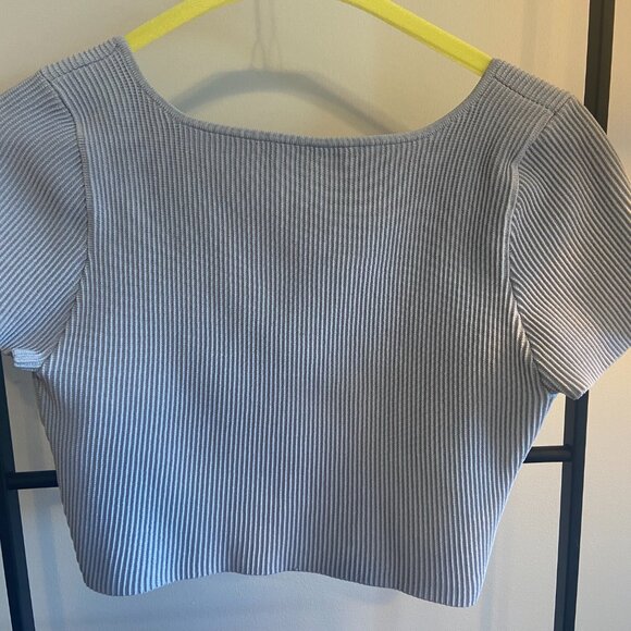 Babaton Sculpt Knit Squareneck Top - Picture 2 of 3